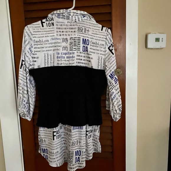 New York and Company faux bustier blouse - Picture 4 of 6